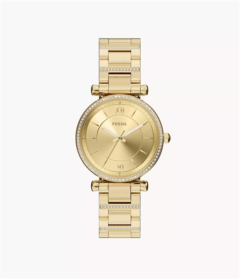 Armbanduhr Fossil Dame Carlie in Stahl ES5465 - ES5465